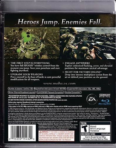 Medal of Honor Airborne - PS3 (B Grade) (Genbrug)